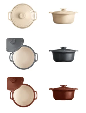 Emile Henry Sublime Dutch Oven colors